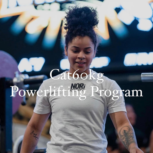 Caitlin Berry Powerlifting Program
